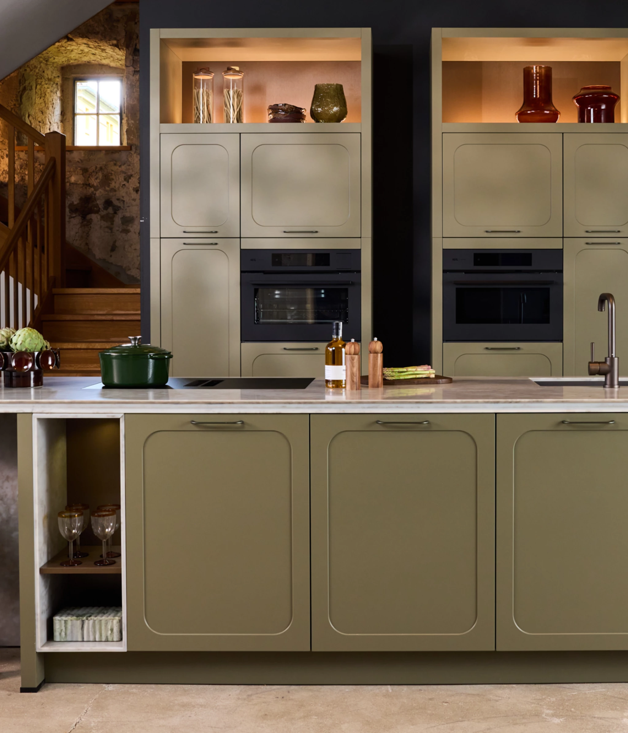 Arco in keuken ontwerp Retro Vibes