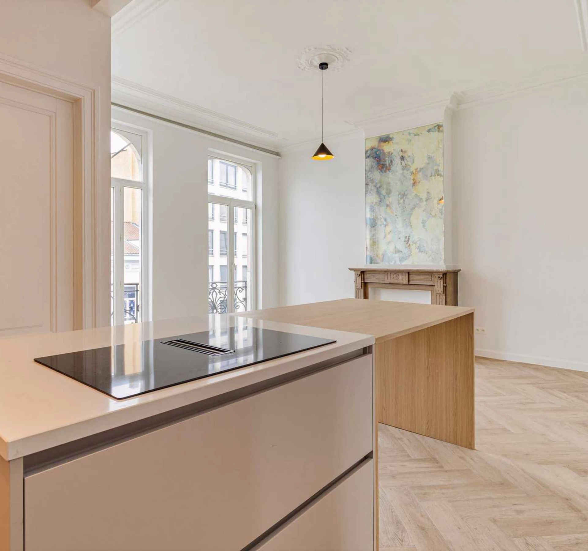 Huidevetterstraat rechthoekige keuken