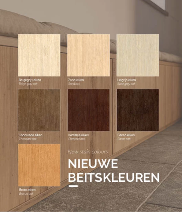 Beitskleuren, 7 nieuwe