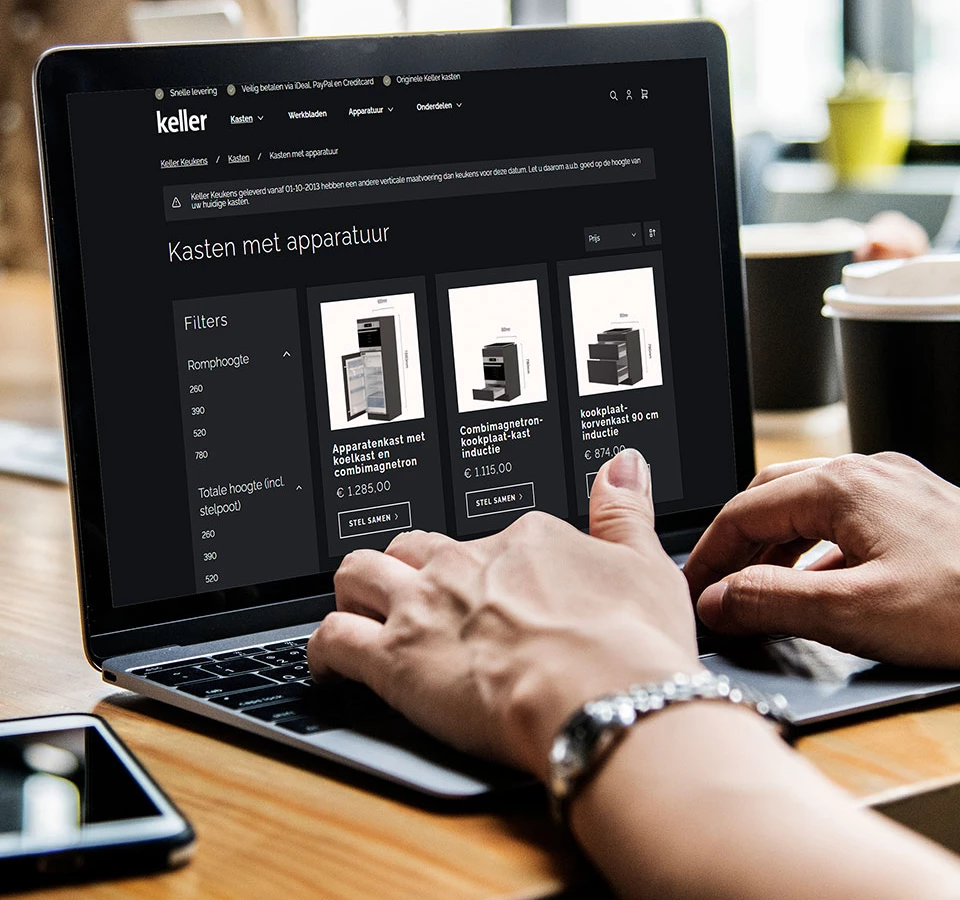 Webwinkel voor huurders