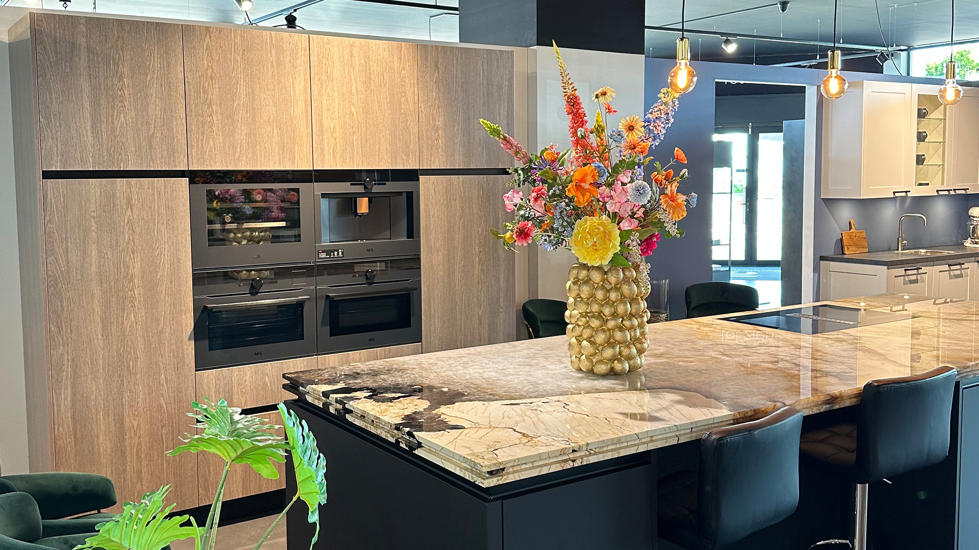 Evia carbon & Bronx greige eiken