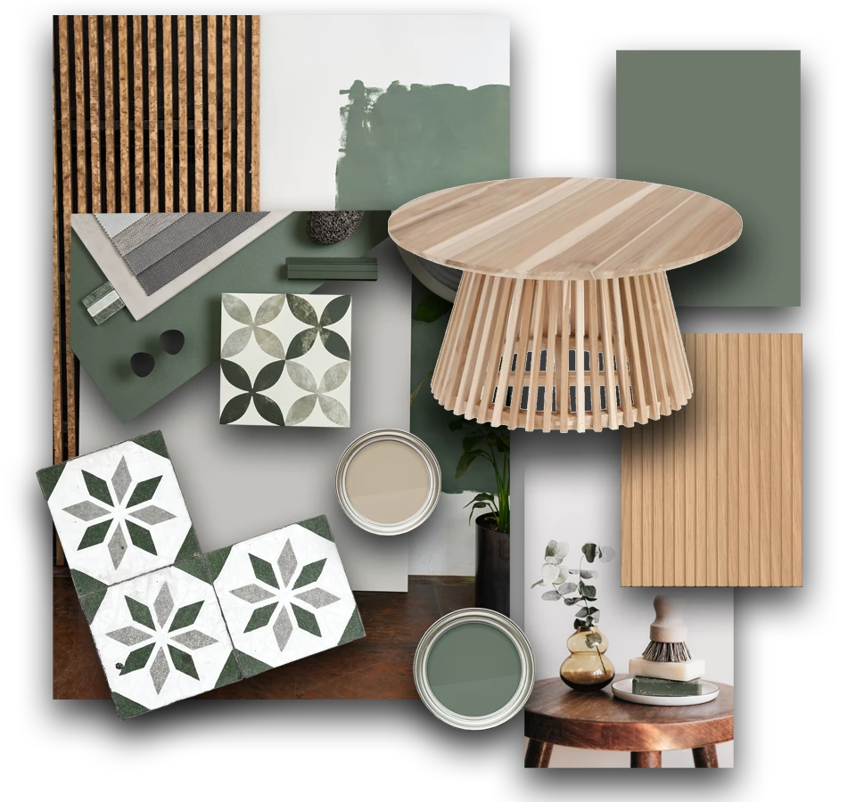 Moodboard landelijk