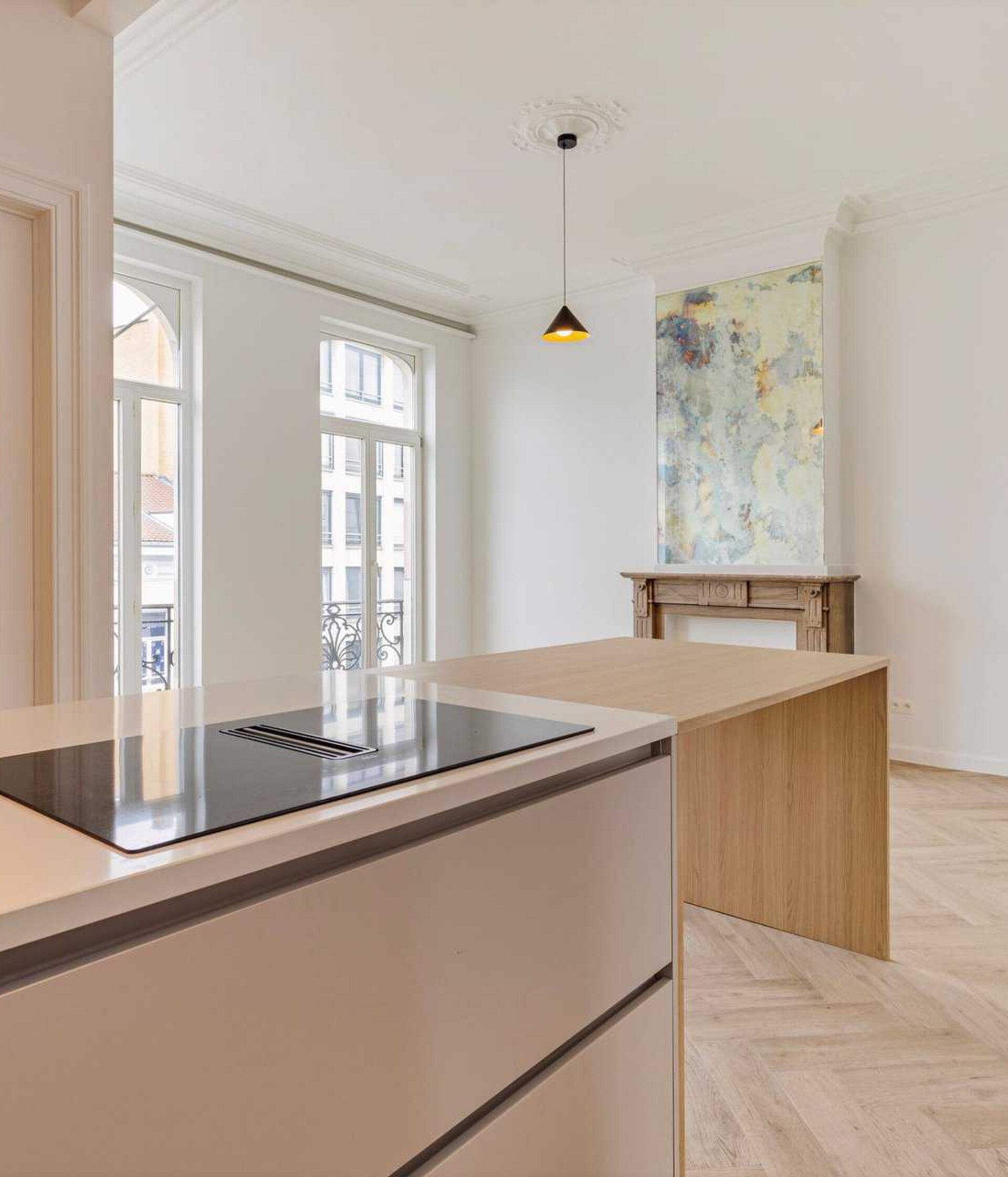 Huidevetterstraat rechthoekige keuken