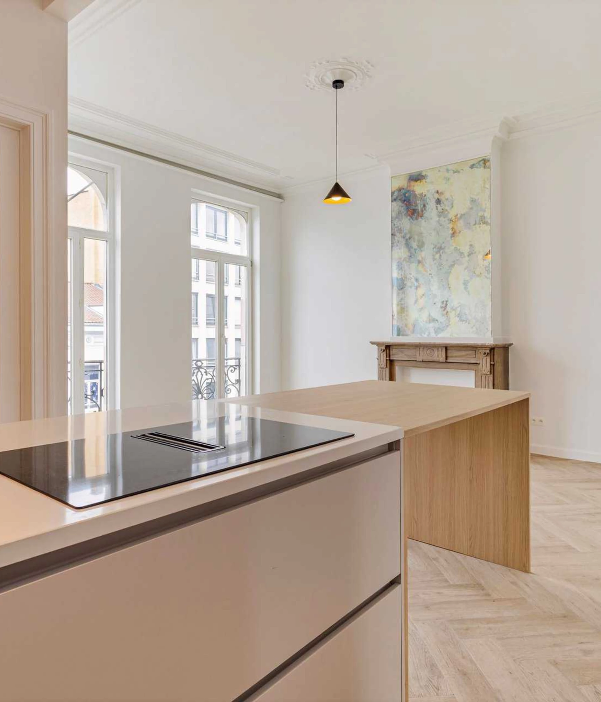 Huidevetterstraat rechthoekige keuken