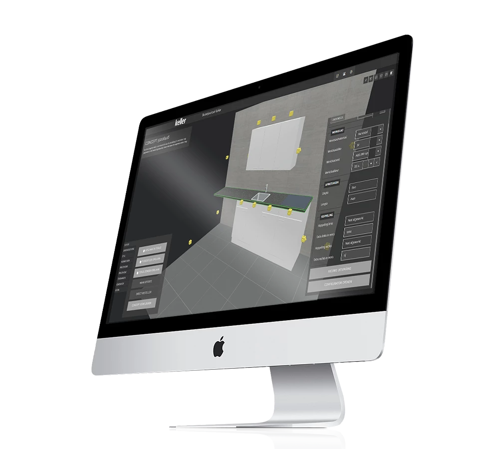 imac met keller keukens bestelportaal