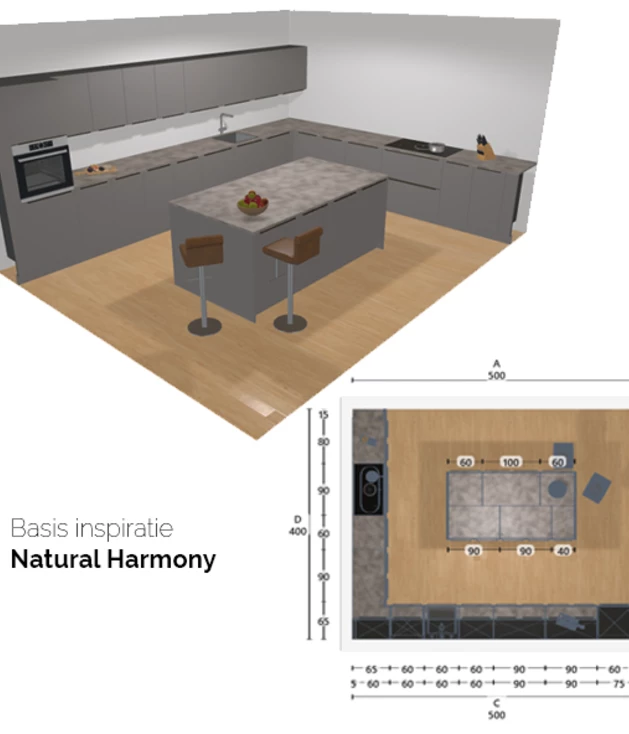 Keller Keukenontwerp - Natural Harmony