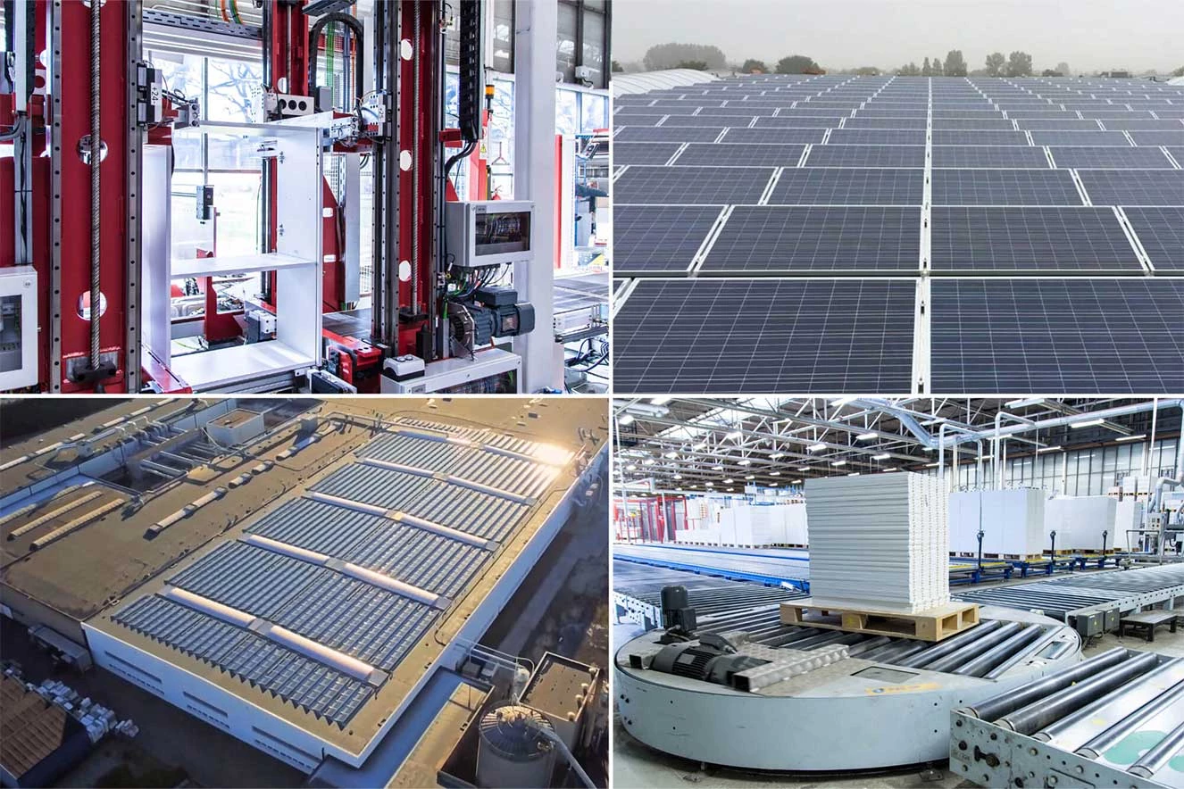 DKG Fabriek en zonnepanelen